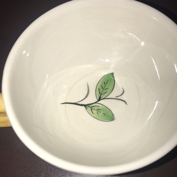 Vintage hand painted set of 5 mugs from Italy - Picture 12 of 13